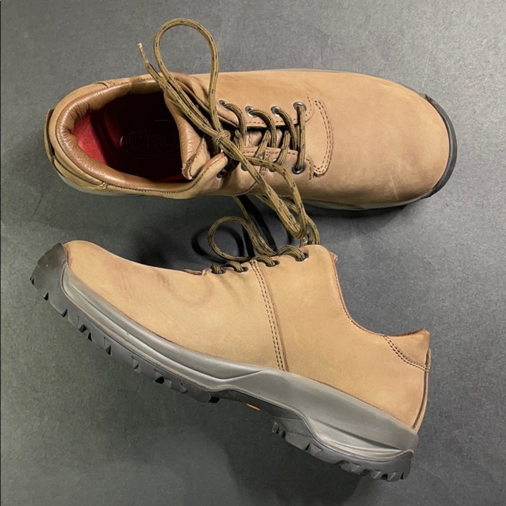 Made in Italy  Chaco Pitkin Leather Shoes Skywalk Grip Soles with New Insoles  8